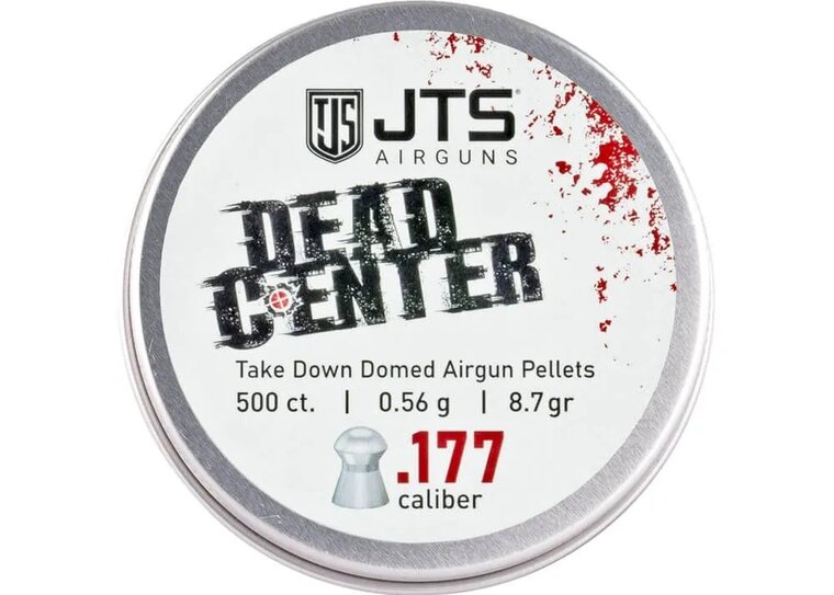 JTS Dead Center Precision Domed 4.5 mm 8.7 grain