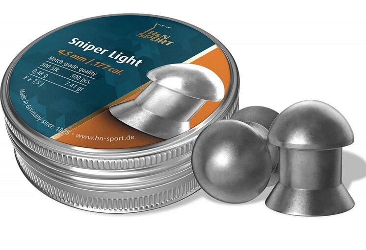 H&amp;N | Sniper Light | 4.5 mm | 0.49 gram - 7.41 grain