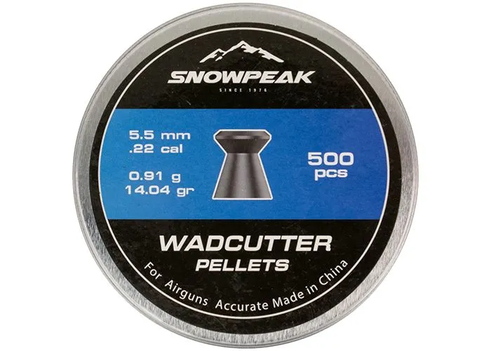 Snowpeak Wadcutter 5.50 mm 0.91 gr - 14.04 grain - 500 stuks
