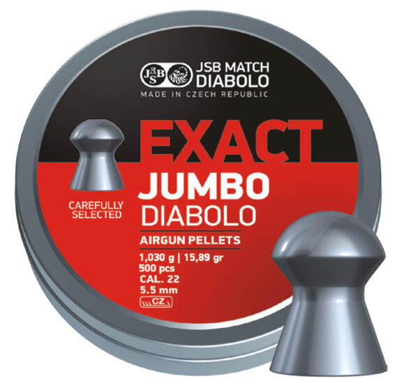 JSB Exact Diabolo Jumbo BigBox 5.52 mm 1.030 gr - 15.89 grain