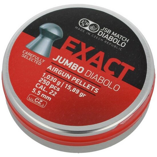 JSB Exact Diabolo Jumbo 5.52 mm 1.030 gr - 15.89 grain