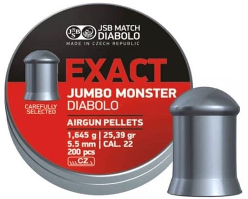 JSB | Exact Jumbo | Monster | 5.52 mm | 1.645 gram - 25.4 grain