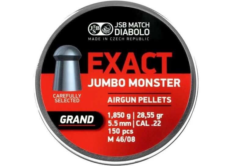 JSB | Jumbo Exact | Monster Grand | 5.52 mm | 1.850 gram - 28.55 grain
