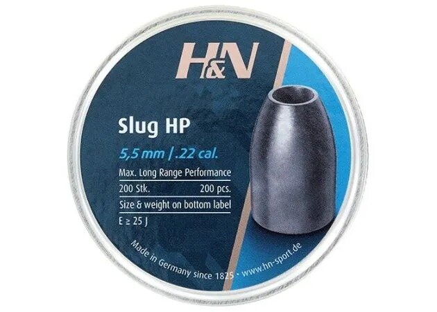 H&amp;N 5.5 mm HP 1.749 gram - 27 grain (.218) - 200 stuks