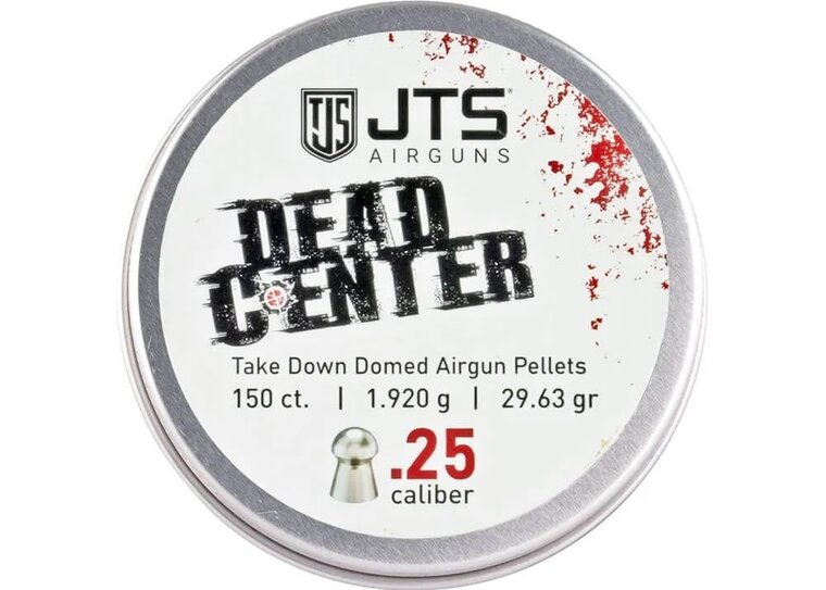 JTS Dead Center Precision Domed 6.35 mm 29.63 grain