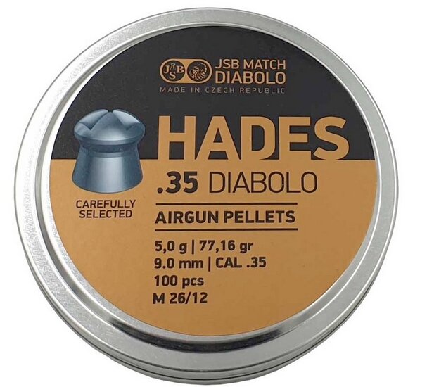 JSB Hades Diabolo 9 mm | 5 gr - 77.16 grain