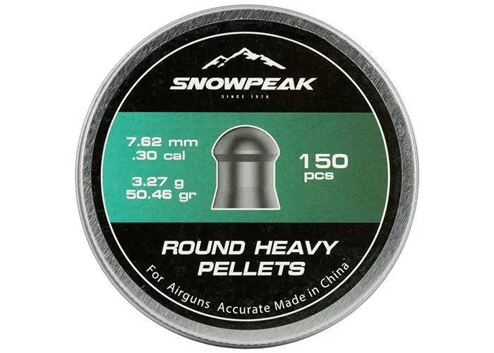 Snowpeak Round Heavy Pellets 7.62 mm 3.27 gr - 50.46 grains