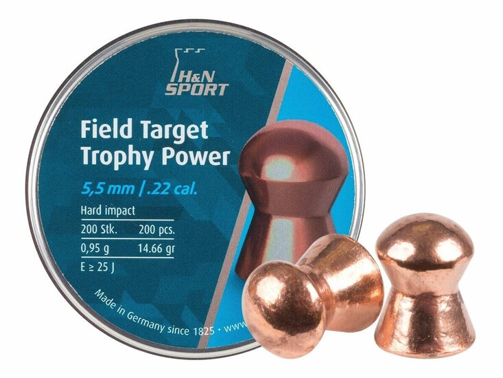 H&amp;N Field Target Trophy Power 5,50 mm 0.95 gr - 14.66 grain