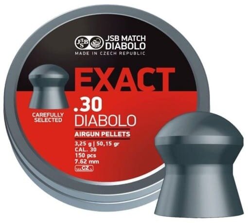 JSB Exact .30 Diabolo 7.62 mm 3.25 gr - 50.15 grain