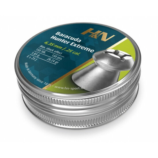 H&amp;N Baracuda Hunter Extreme 6.35 mm 1.83 gram - 28.24 grain