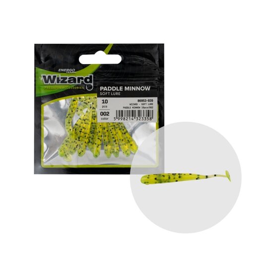 WIZARD | PADDLE MINNOW | 5 cm - 10 stuks | Watermelon Seed