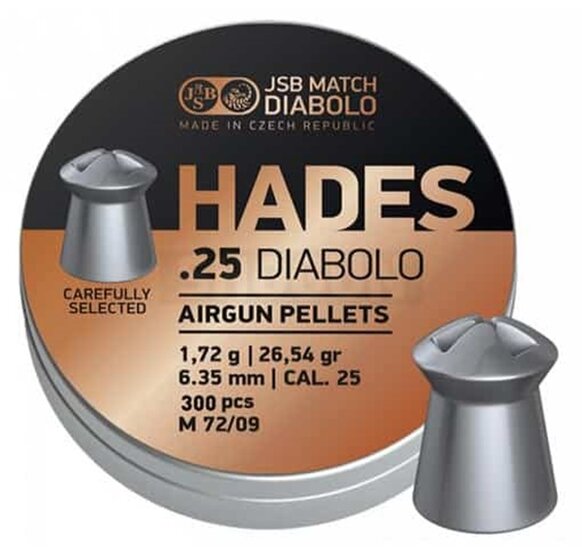 JSB Hades Diabolo 6.35 mm 1.720 gr - 26.54 grain