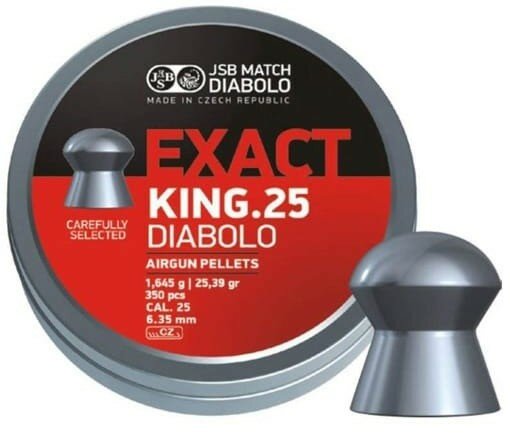 JSB Exact King Diabolo 6.35 mm 1.645 gr - 25.39 grain