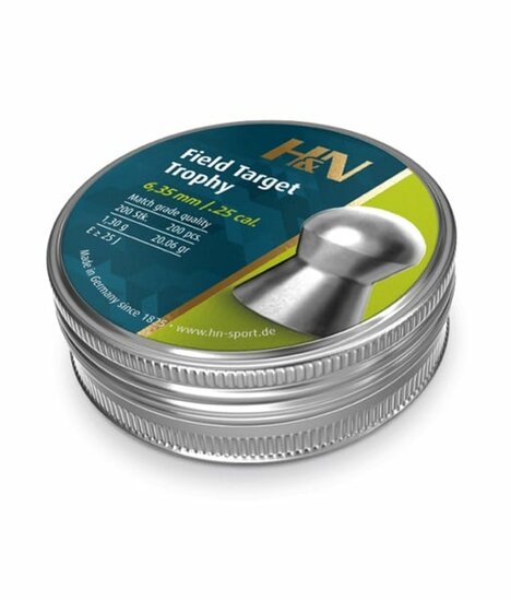 H&amp;N Field Target Trophy 6.35 mm 1.30 gram - 20.06 grain