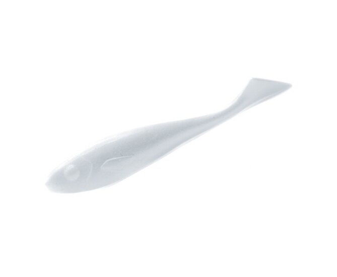 Gator Gum | WHITE NOISE | SHAD | 7 cm | 6 stuks