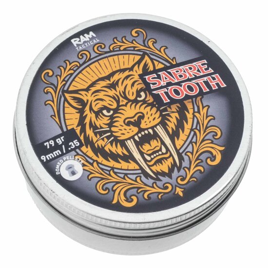 .35 | RAM | Domed Pellets | 9 mm | 5.1 gram - 79grain 