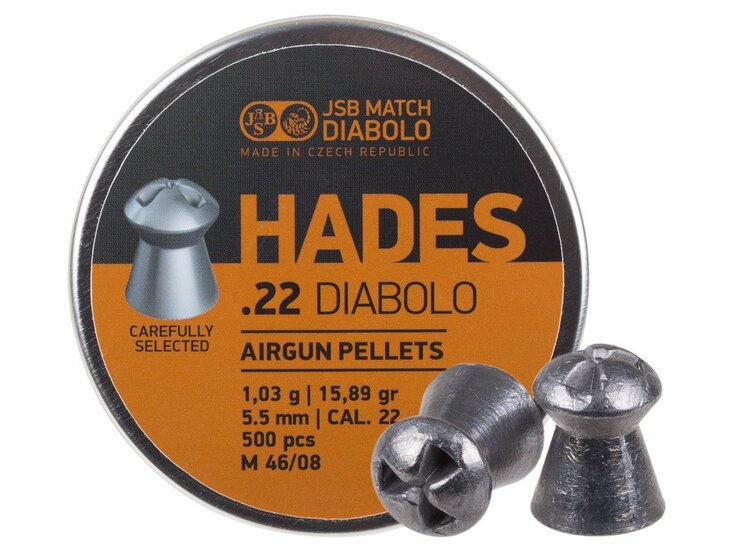 .22 | JSB | HADES | 5.50 mm | 25.39 grain
