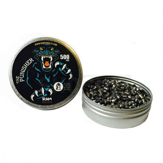 .177 | RAM Pellets | The PUNISHER | 4.5 mm | Round
