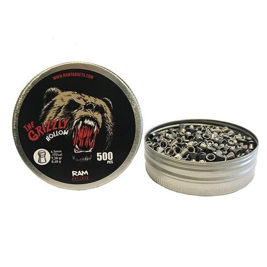 .177 | RAM Pellets | GRIZZLY | 4.5 mm | Hollow Point 