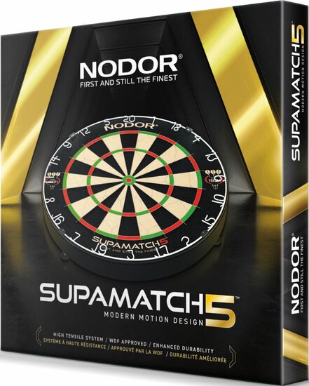 Nodor | Supamatch 5 | Professioneel Dartbord 