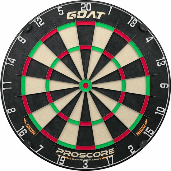 GOAT | PROSCORE PWR | Professioneel Dartbord