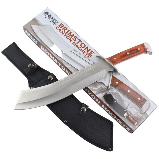 United Cutlery | Brimstone Canyon | Machete with Sheath | Chrome