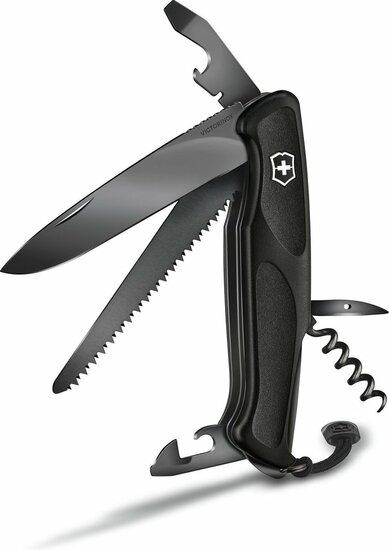 Victorinox | Ranger | 55 | Grip | Onyx Black | 12 Functies