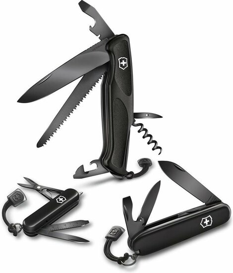 Victorinox | Ranger | 55 | Grip | Onyx Black | 12 Functies
