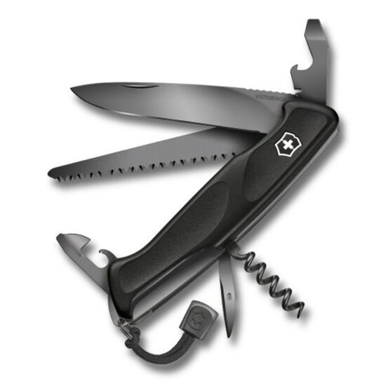 Victorinox | Ranger | 55 | Grip | Onyx Black | 12 Functies