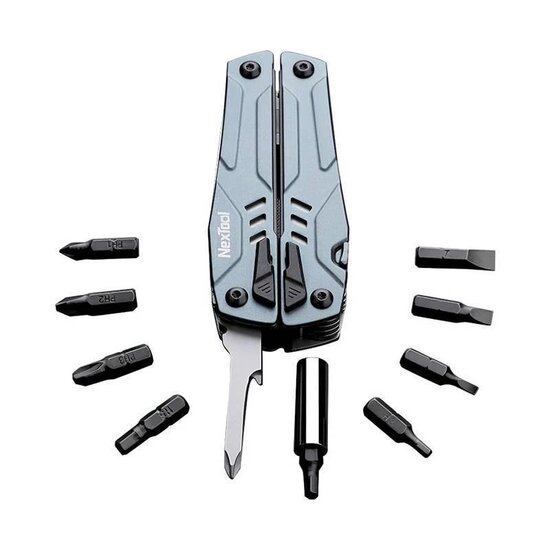 Nextool | Sailor Pro | 15 Functies | Bitkit 10st | RVS | Blue