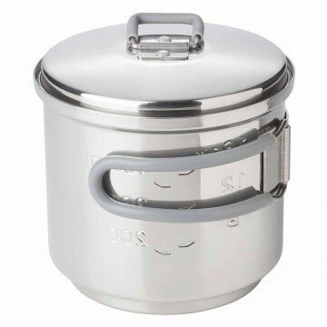 Esbit | Solid Fuel | RVS kookset | 585ml | Met Brander