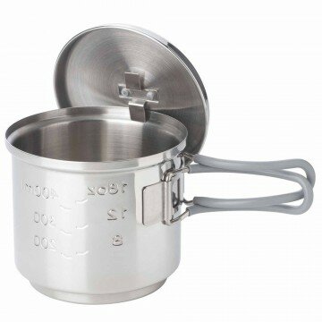 Esbit | Solid Fuel | RVS kookset | 585ml | Met Brander