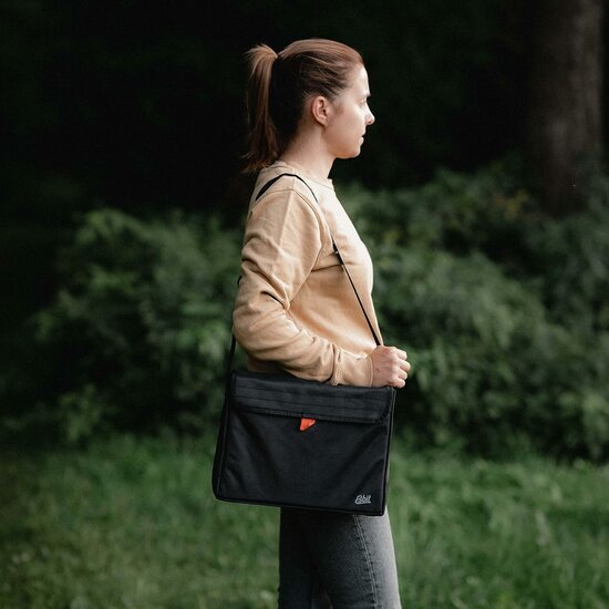 Esbit | Opvouwbare BBQ | RVS Grill | Tas + Bewaarzak kolen