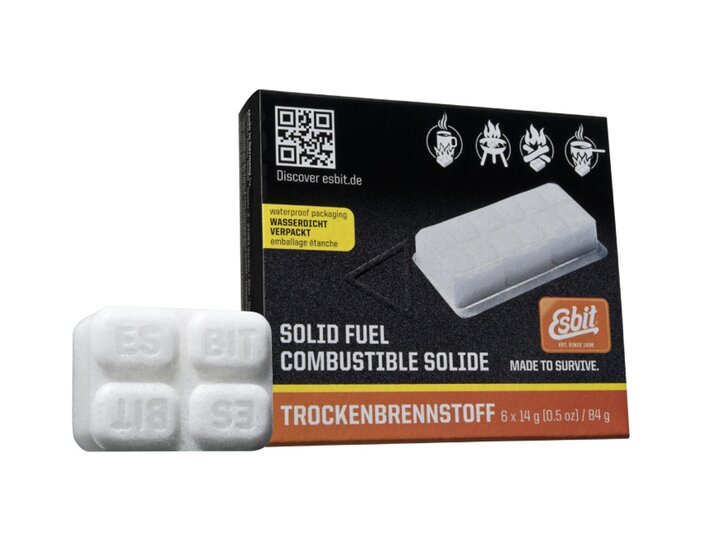ESBIT | Solid Fuel | Tabletten | 14gram | 6 stuks