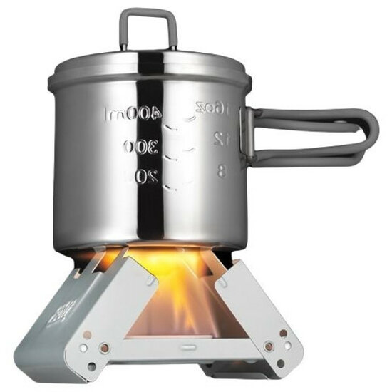 Esbit | Pocket Stove | M | RVS |inclusief 12x14GR Solid Fuel