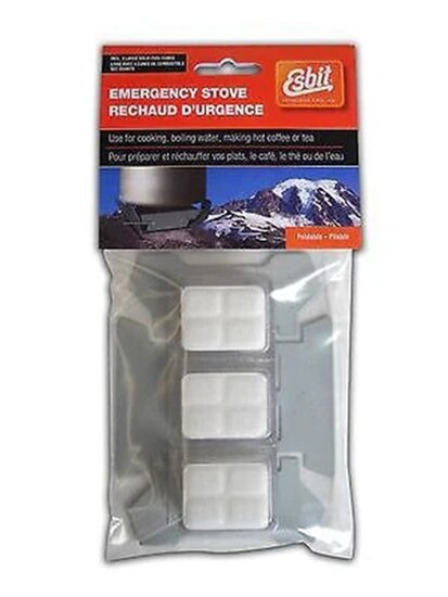 Esbit | Emergency stove | XS | RVS | 3 x 14gram Solid Fuel