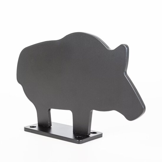 RAM Tactical | Boar | Shooting Target | 5mm Steel | Black
