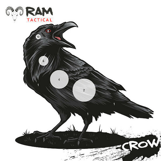 RAM Tactical | SCHIETKAARTEN | CROW | 14X14 | 50 Stuks