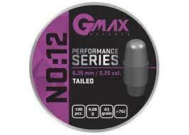 .25 | Gmax | Performance No:12 | 6.35 mm | BLT | 4.08 gram - 63 grain (.249)