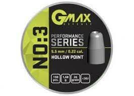 .22 | Gmax | Performance No:3 | 5.5 mm | HP | 26 grain (.216)