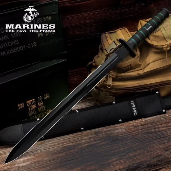 USMC | Black Out Double | Black