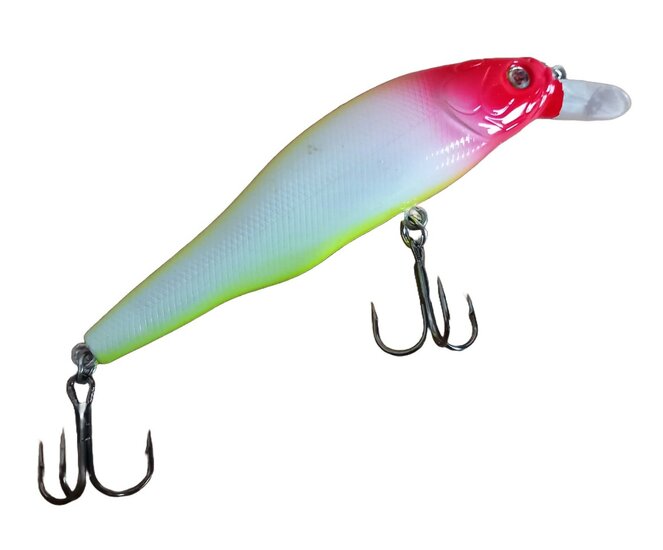 Viper Pro | Flat Minnow - 8cm - Yellow Red Head
