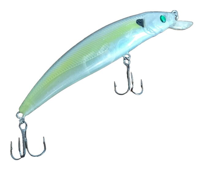 Viper Pro | Wakkler | Minnow 100 | Clear Yellow Ghost