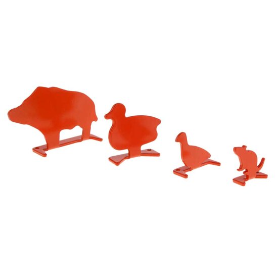 MAJORE TARGET SPORTS | ANIMAL TARGETS | 4 PCS | STANDING TARGETS
