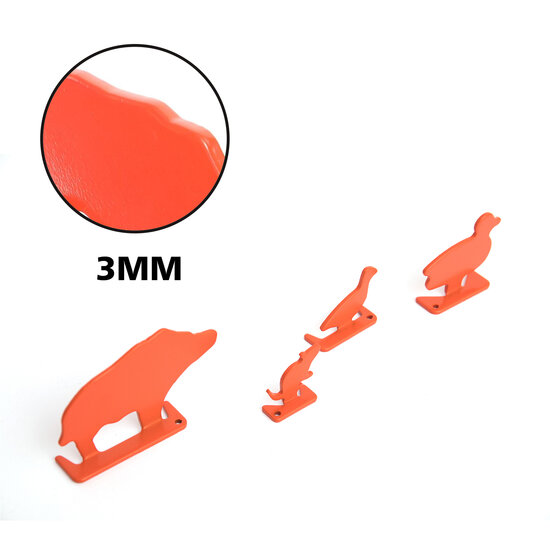 MAJORE TARGET SPORTS | ANIMAL TARGETS | 4 PCS | STANDING TARGETS