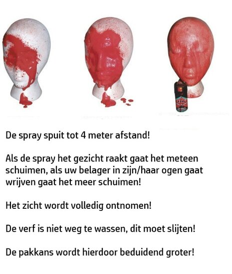 TIW SELF-DEFENCE SPRAY | DNA MARKER | GELSPRAY | Black Cap