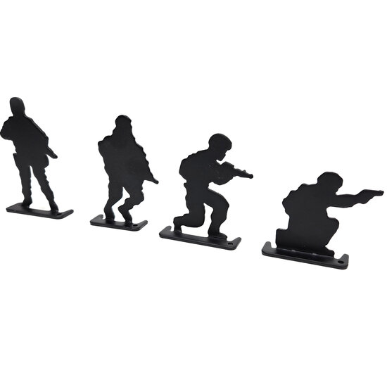 MAJORE TARGET SPORTS | SOLDIERS | 4 PCS | STANDING TARGETS