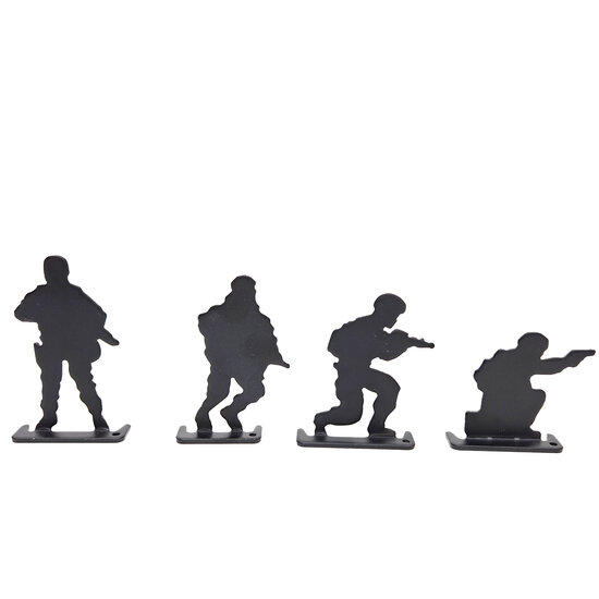 MAJORE TARGET SPORTS | SOLDIERS | 4 PCS | STANDING TARGETS