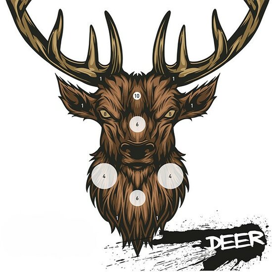 RAM Tactical | SCHIETKAARTEN | DEER | 14X14 | 50 Stuks