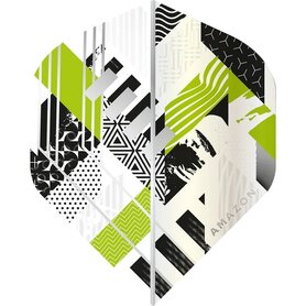 Amazon Abstract Dart Flights - No2 - Std - Green